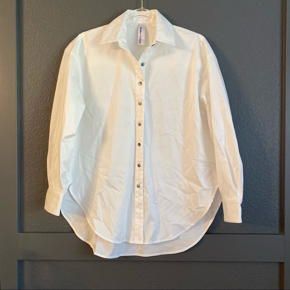 White Button-Up Blouse